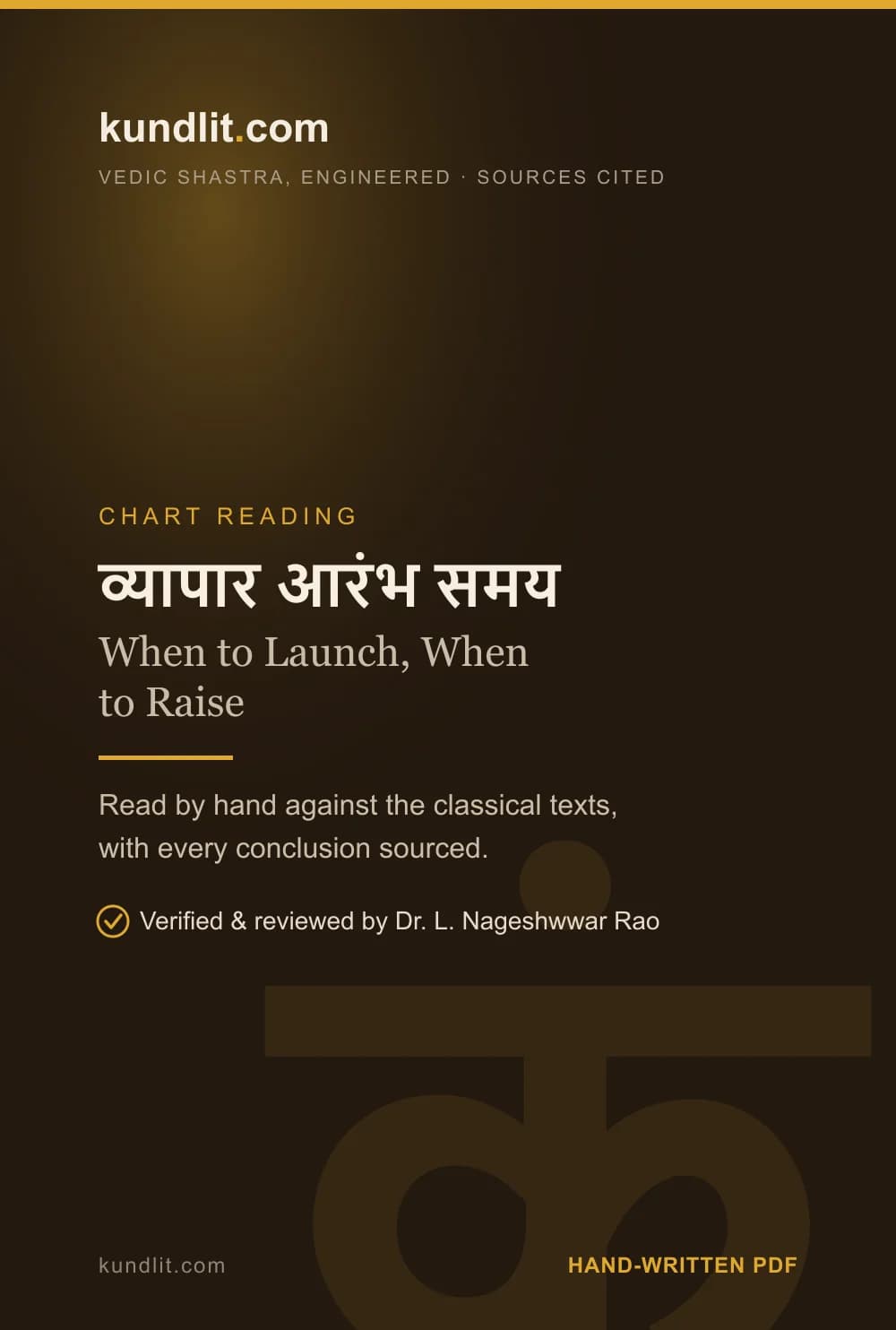 When to Launch, When to Raise — Printed & Posted — cover