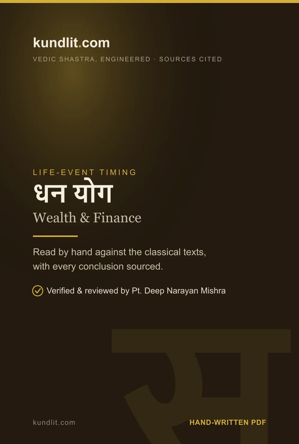 Wealth & Finance — Printed & Posted — cover