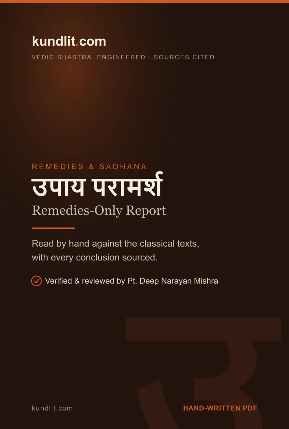Remedies-Only Report — Printed & Posted — cover