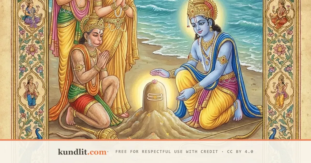 Rameshwaram Jyotirlinga: the linga Lord Rama worshipped before crossing to Lanka